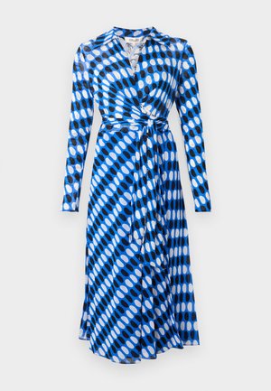 PHOENIX REVERSIBLE DRESS - Rochie din jerseu - aquarius/white