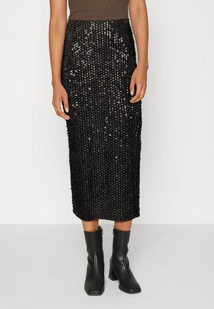 ONLY ONLLUCY LONG SKIRT  - Pencil φούστα - black