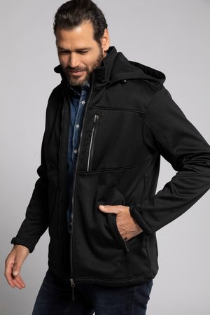 JP1880, Fleece jacket - black