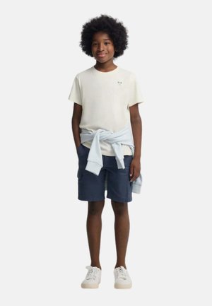 Silbon, CAMISETA DE MANGA CORTA CON DIBUJO EN LA ESPALDA - Camiseta estampada - blanco roto