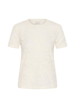 Kaffe, KAHELLE T-SHIRT - T-shirt imprimé - chalk cc.