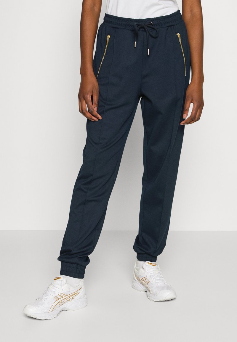 Lindex TROUSERS AVA PUNTO WITH CUFF - Calças de fato de treino - dark navy