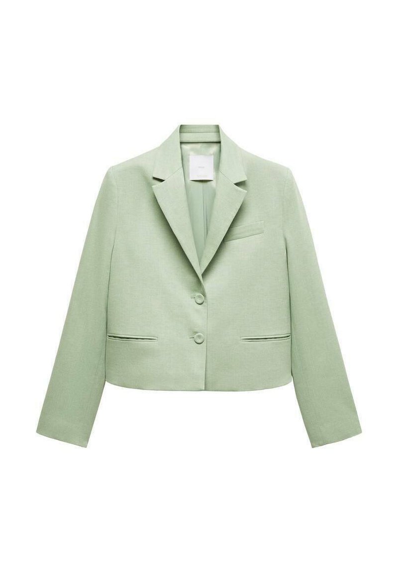 Mango Blazer lichtgroen