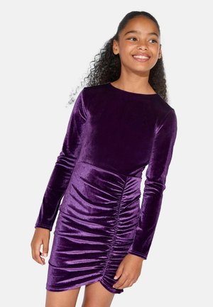 RUCHED PARTY - Rochie cocktail/Rochie petrecere - purple