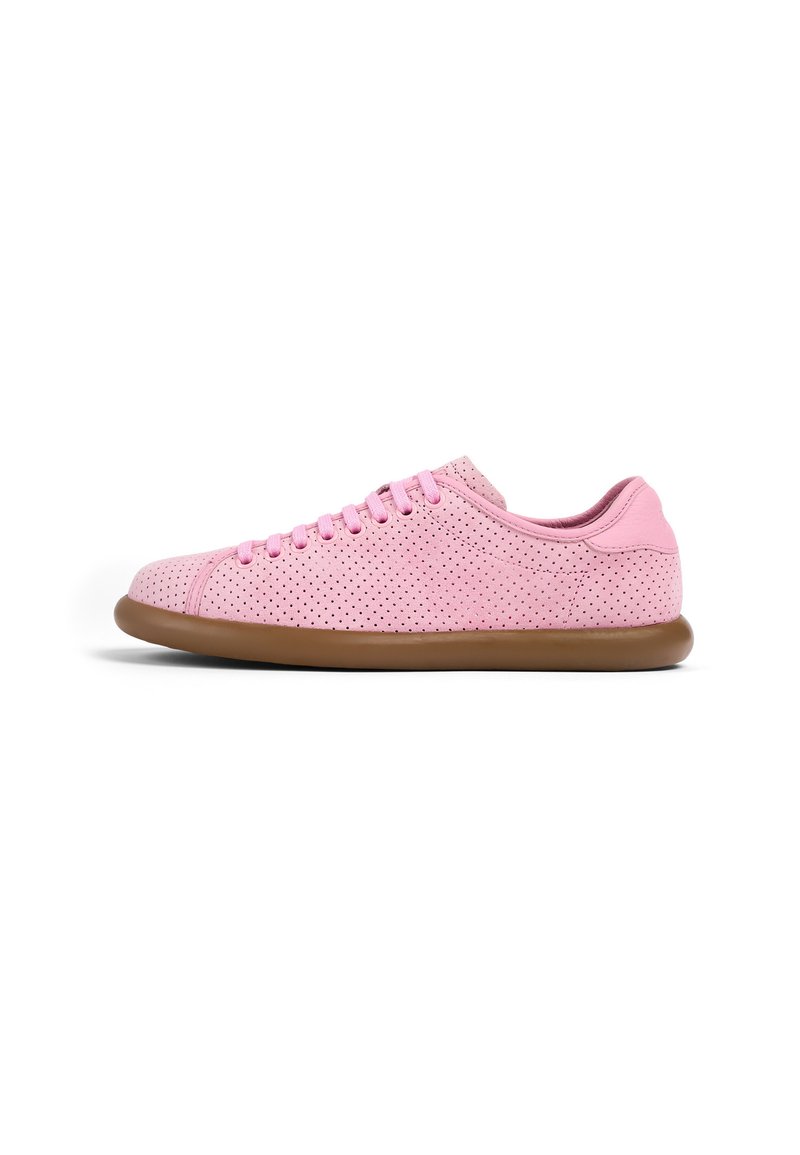 Camper PERFORATED BOTIJ  - Volnočasové šněrovací boty - pastelrosa