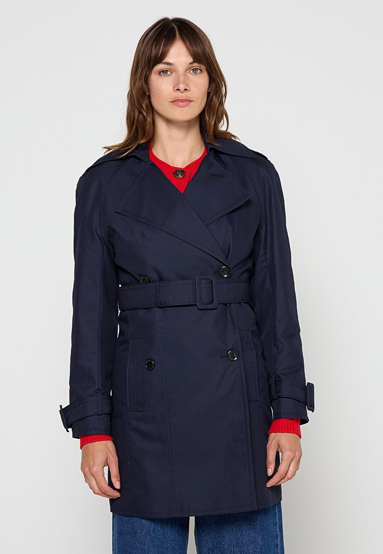 pinko Trenchcoat blauw pinko Trenchcoat blauw