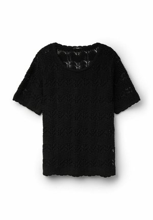 Tezenis Print T-shirt - schwarz black