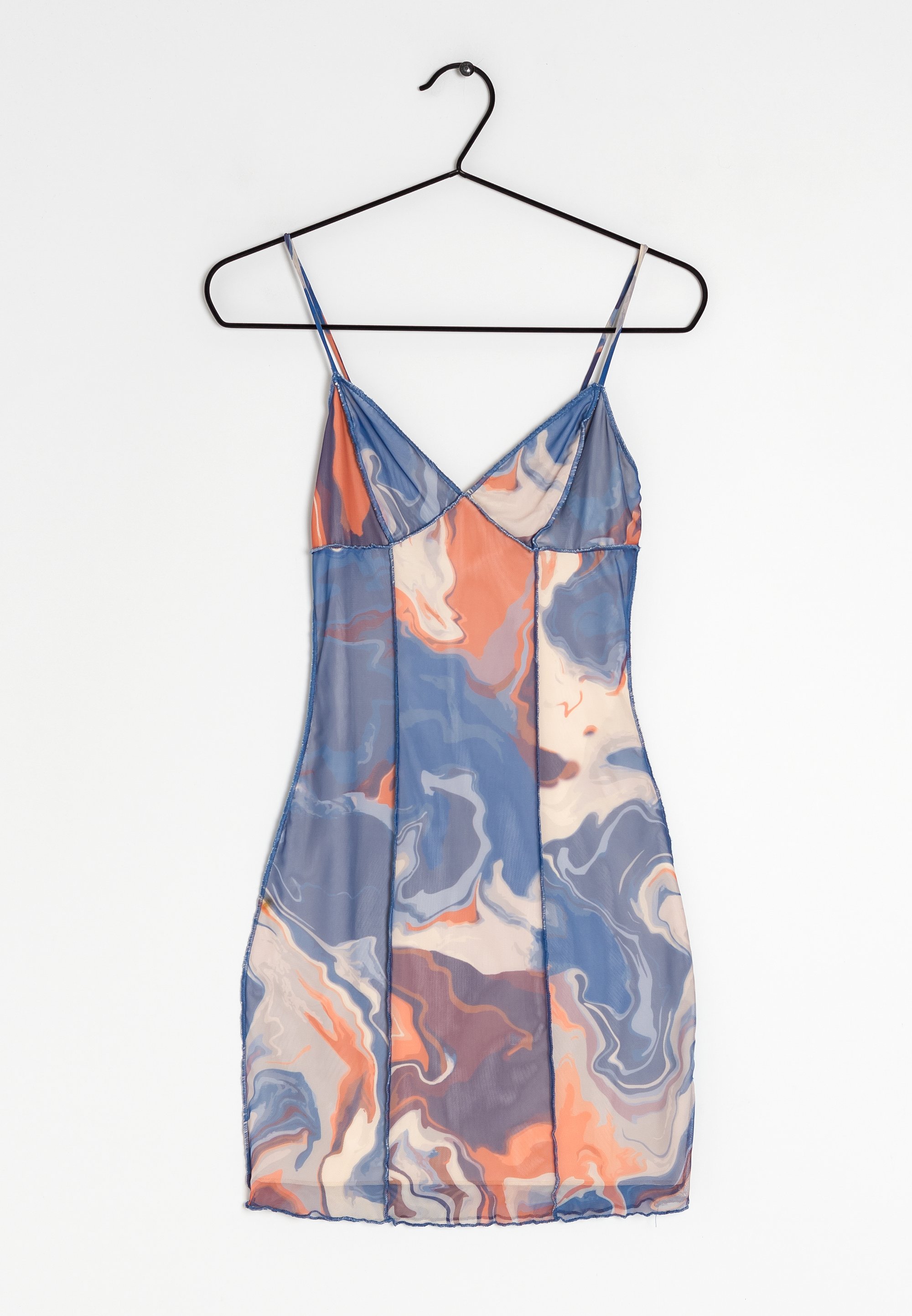 Bershka Robe de jour multi-colored/multicolore (Seconde main