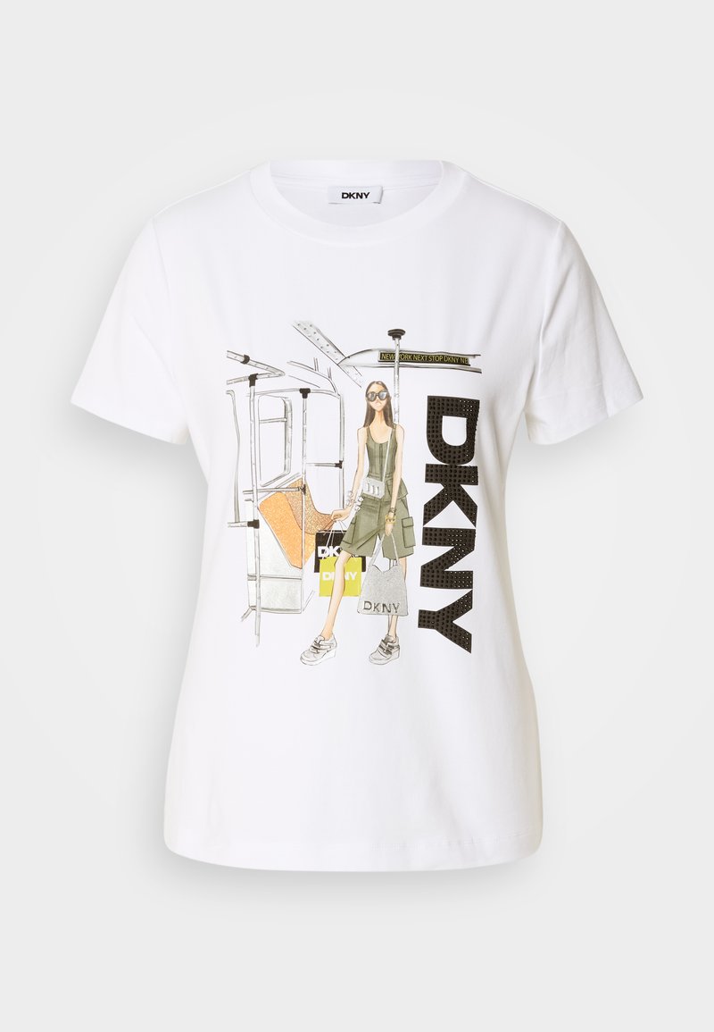 DKNY T-shirt print wit