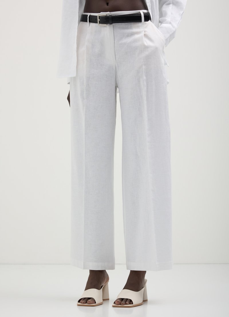 Calliope Stoffhose - bianco