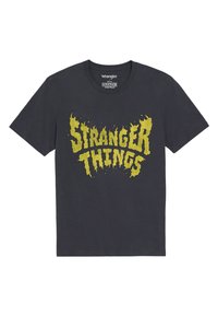 WRANGLER X STRANGER THINGS STRANGER THINGS TEE - T-shirt con stampa - washed black