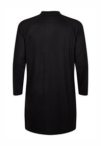 Zizzi MIT KNÖPFEN - Trikotaažkleit - black