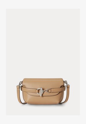 Lauren Ralph Lauren, LEATHER SMALL BLAIKE CROSSBODY BAG - Τσάντα χιαστί - beige