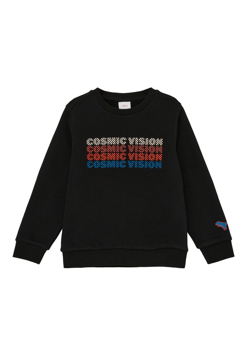 s.Oliver Sweatshirt - schwarz