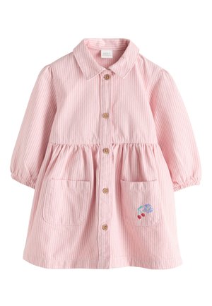 Next Vestido camisero - pink stripe