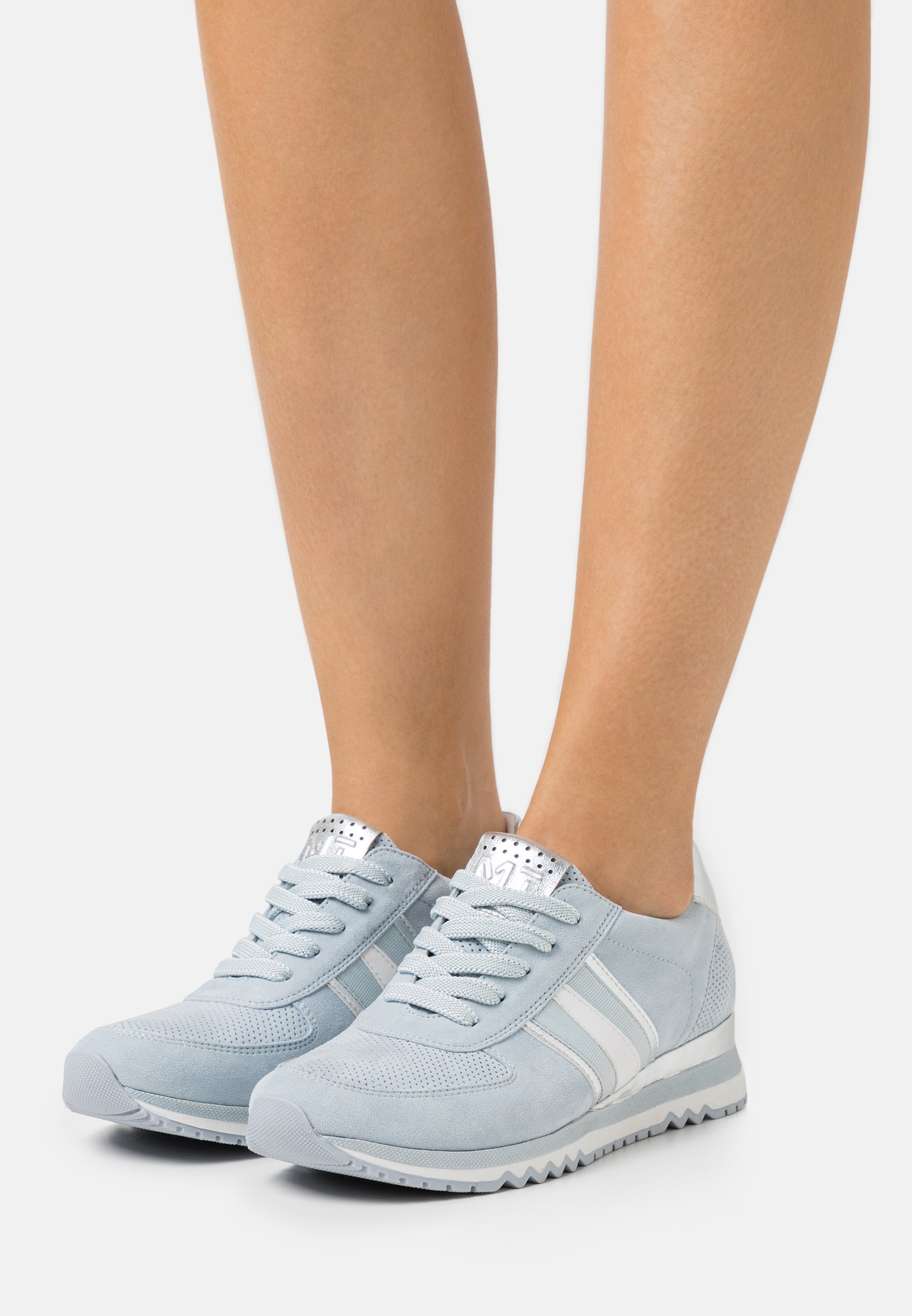 Marco Tozzi LACE UP - Sneakers laag - light blue/Lichtblauw - Zalando.nl