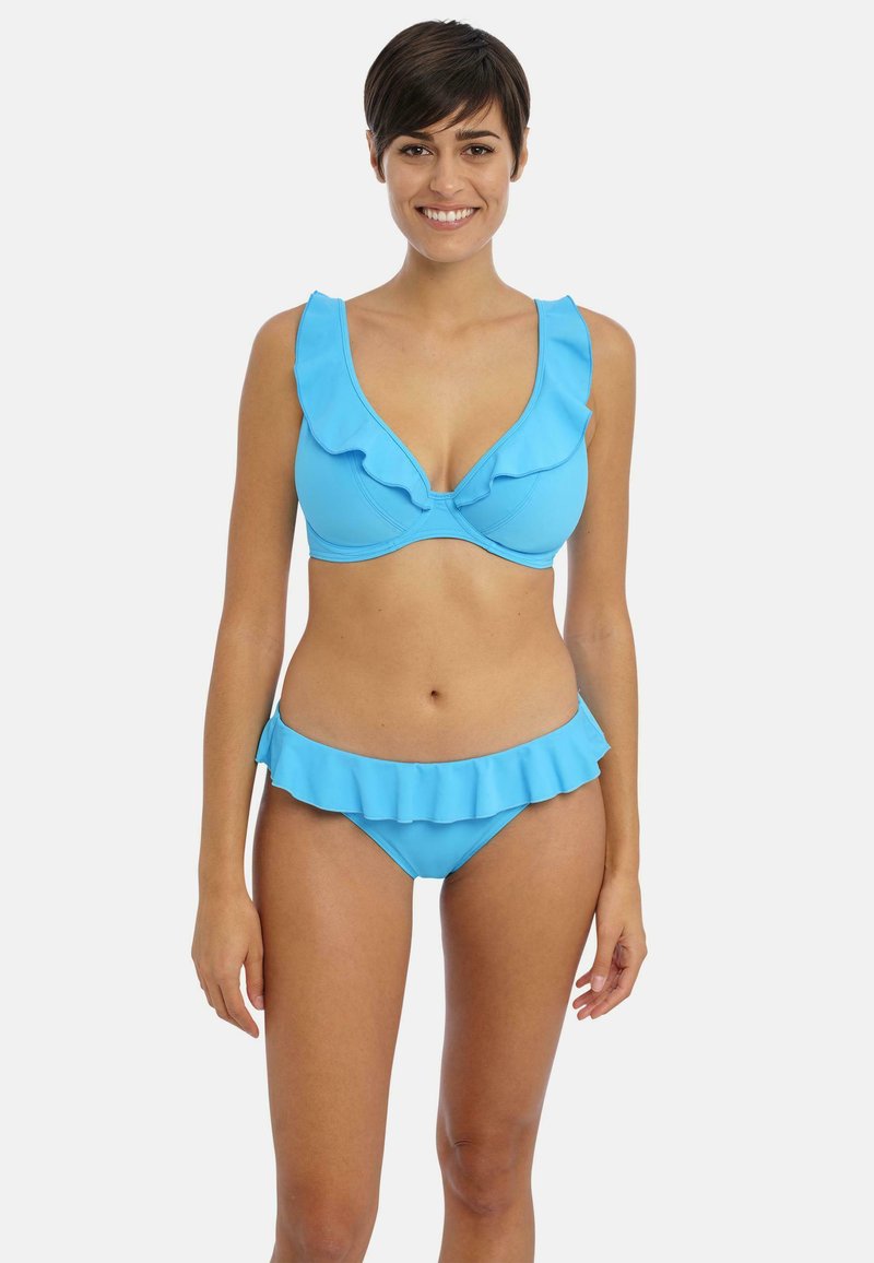 Freya - Bikiniyläosa - plain turquoise, Suurenna