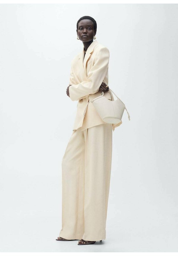 SUKI - Trousers - vanille4