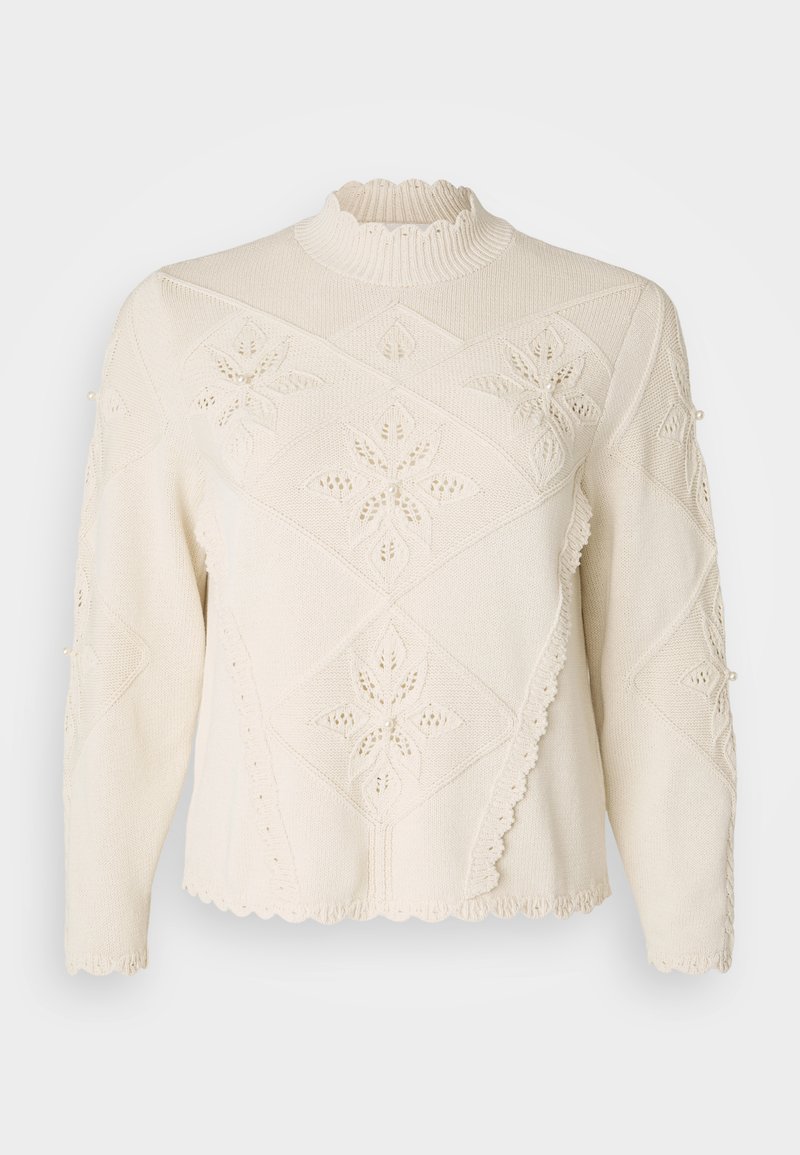 ONLY Carmakoma Trui crème ONLY Carmakoma Trui crème