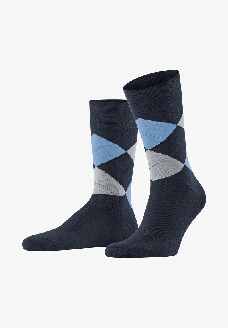 FALKE SENSITIVE ARGYLE - Socken - midnight