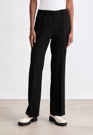 FLARE SLACK - Pantaloni - black