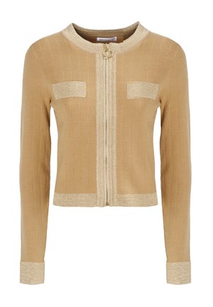 INFLUENCER FULL ZIP - Vest - camel