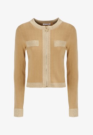INFLUENCER FULL ZIP - Vest - camel
