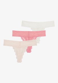 THONG 3 PACK - Thong - light pink