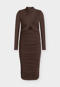 ALIYAH DRESS - Vestido de dia - chocolate