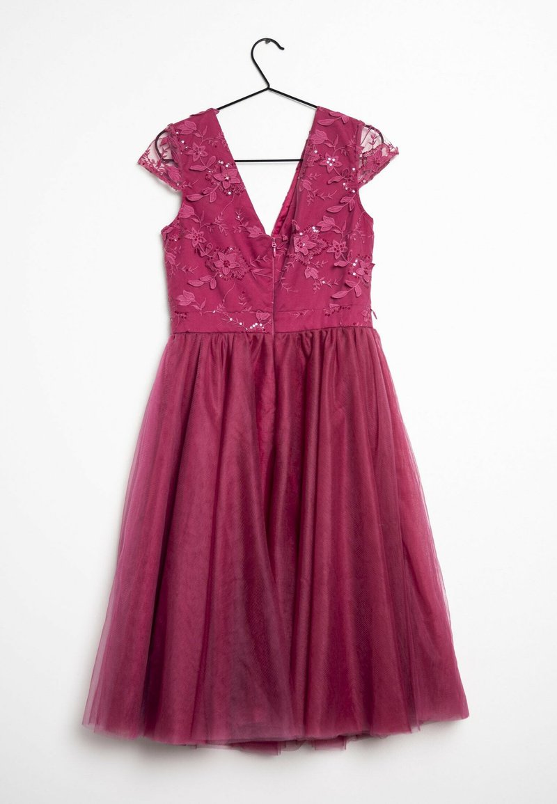 chi chi london burgundy dress Chi Chi Petite Cowl Neck Satin Maxi Dress In Wine main image 0
