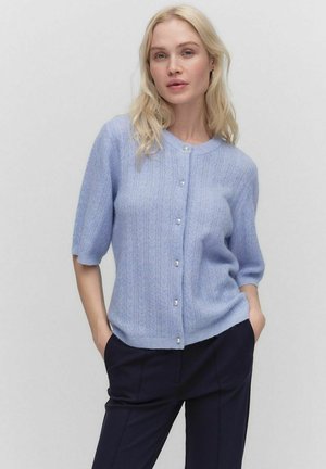 STOCKH LM LOUISE KNITTED - Cardigan - blue melange