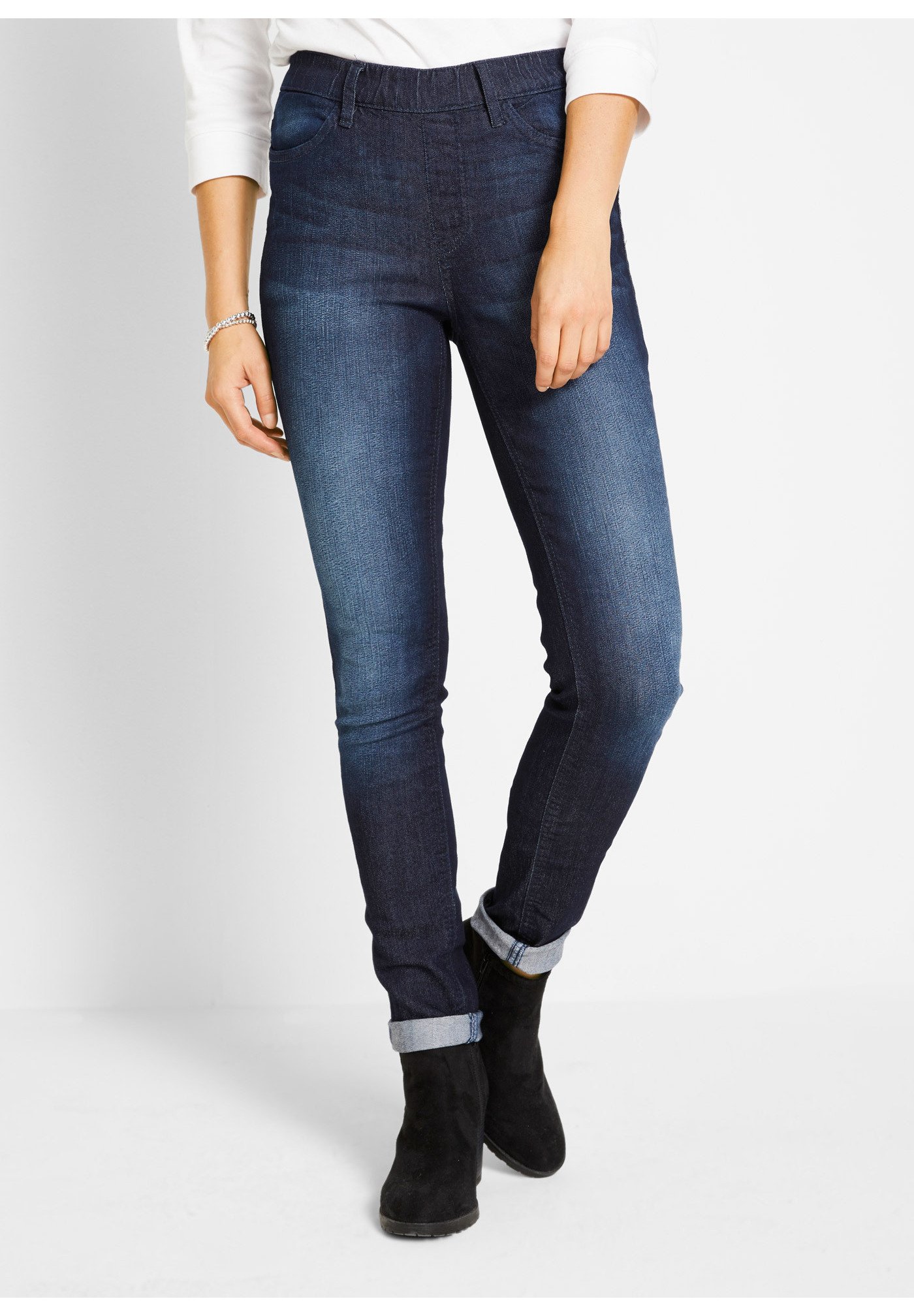 bonprix Jeans Skinny Fit - blau/blu scuro - Zalando.it