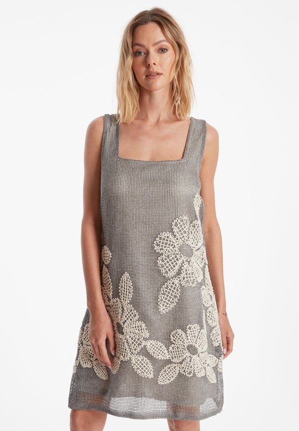 Freizeitkleid - grau