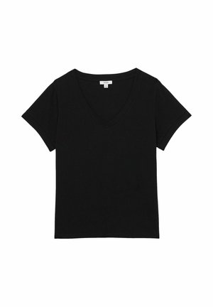 Reiss LUNA BRUSHED V-NECK - Basic póló - black