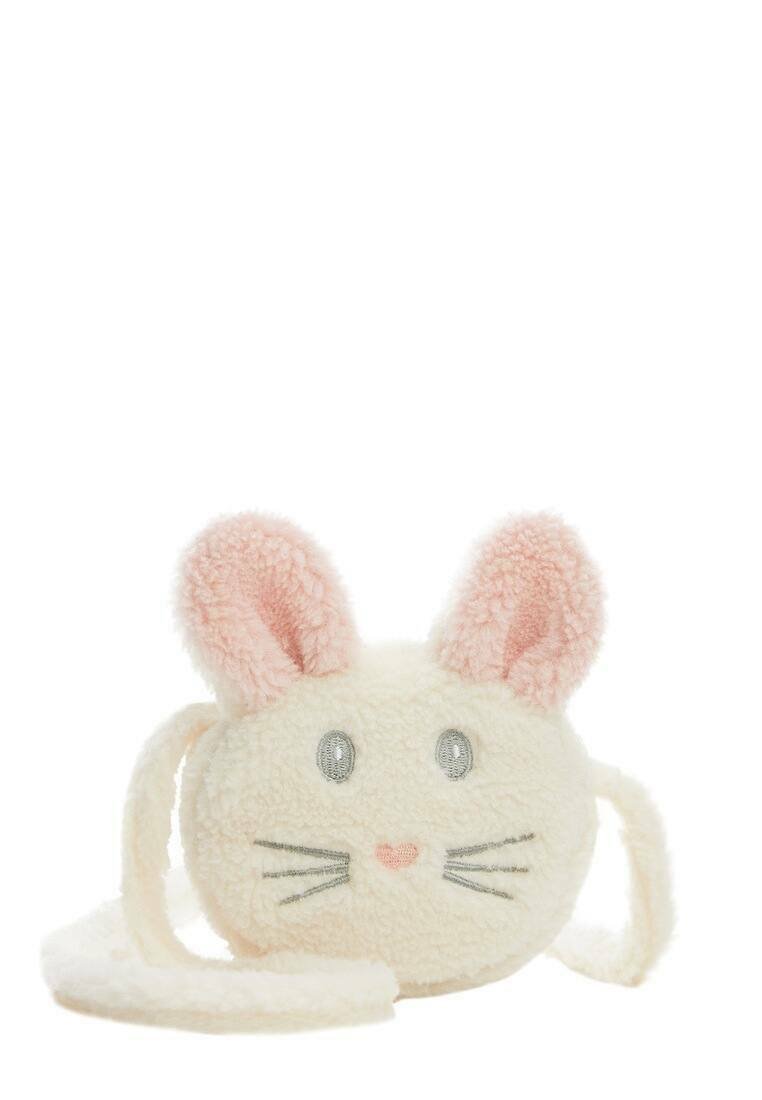 Mango Kids RABBIT - Across body bag - ecru/off-white - Zalando