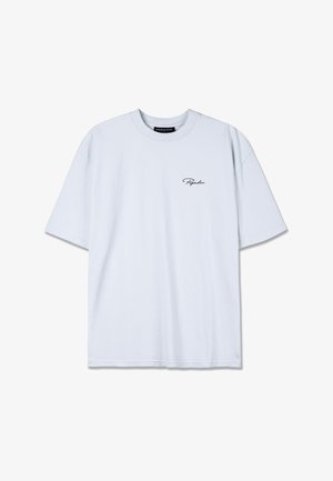 Pegador, PIKE OVERSIZED TEE - T-Shirt print - white black