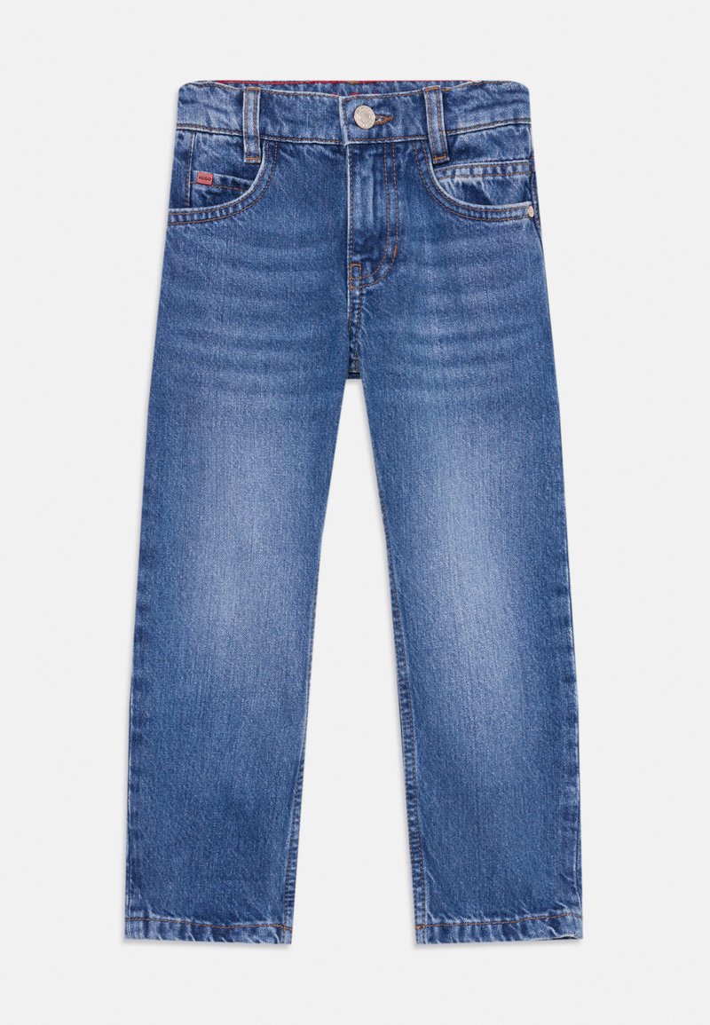 HUGO Kids Straight leg jeans graniet HUGO Kids Straight leg jeans graniet