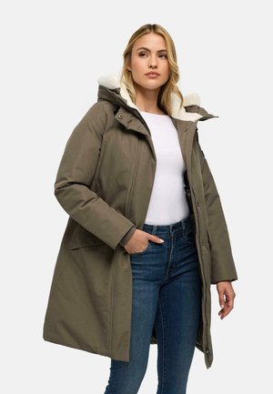 Navahoo, WINTERMANTEL BIBBER-BEAUTY 14 - Vinterfrakke - stone brown