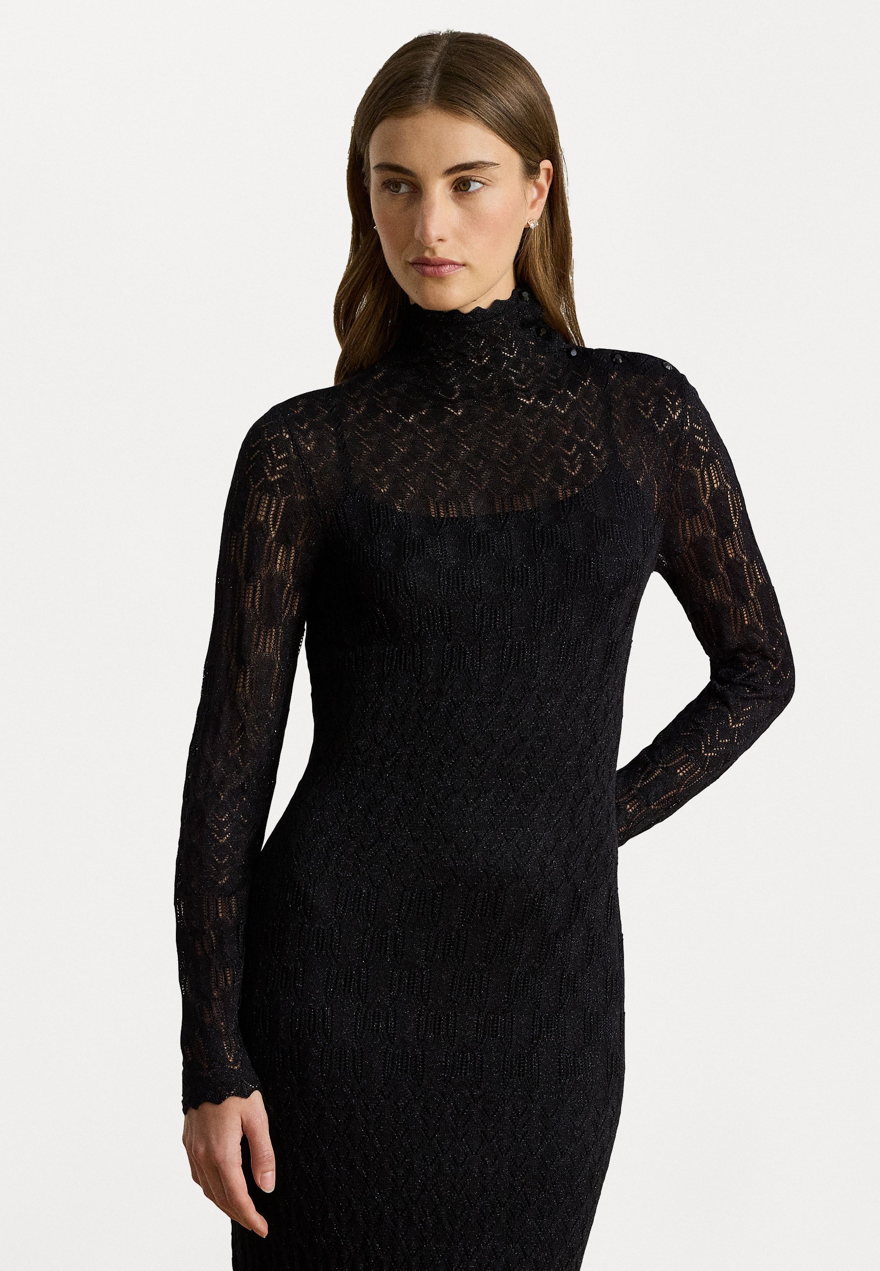black strapless dress with ruffles Edikted Strapless Ruffled Mini Dress - Black