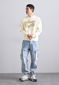 Billionaire Boys Club SCRIPT LOGO CREWNECK - Sweatshirt - ecru
