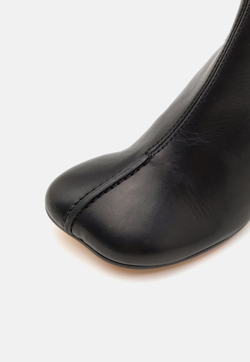 Bottines MM6 Maison Martin Margiela Cuir Noir Taille 5M (35) - Neuf Avec Boîte