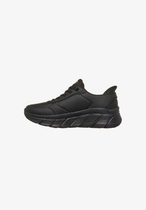 Skechers, SKECHERS DAMEN SLIP INS SNEAKER HANDS FREE BLACK - Zapatillas - black