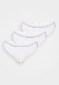 THONG INVISIBLES 3 PACK - Perizoma - white/caramel