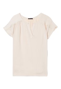 MIT KURZEN ÄRMELN - T-shirt basique - sable