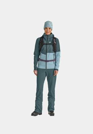 PUNTA BERRINO HOODED - Soft shell jacket - dark arctic grey