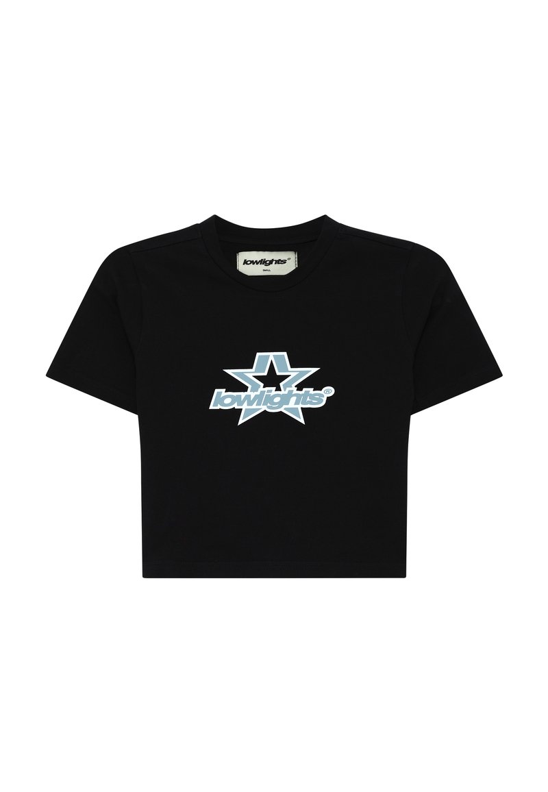 LOW LIGHTS STUDIOS® T-shirt print zwart