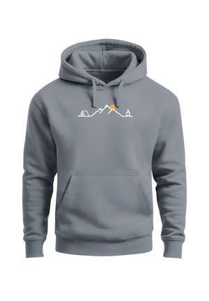 Kapuzenpullover - convoy grey