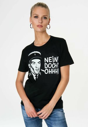LOGOSHIRT GENDARME DE SAINT-TROPEZ - NEIN! DOCH! OHHH!' - Print T-shirt - schwarz