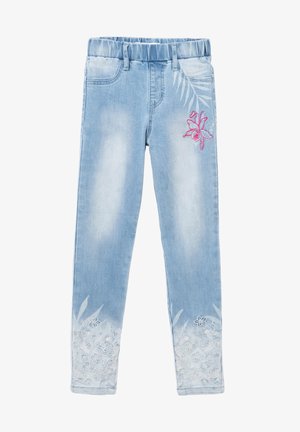 Desigual Džíny Straight Fit - blue