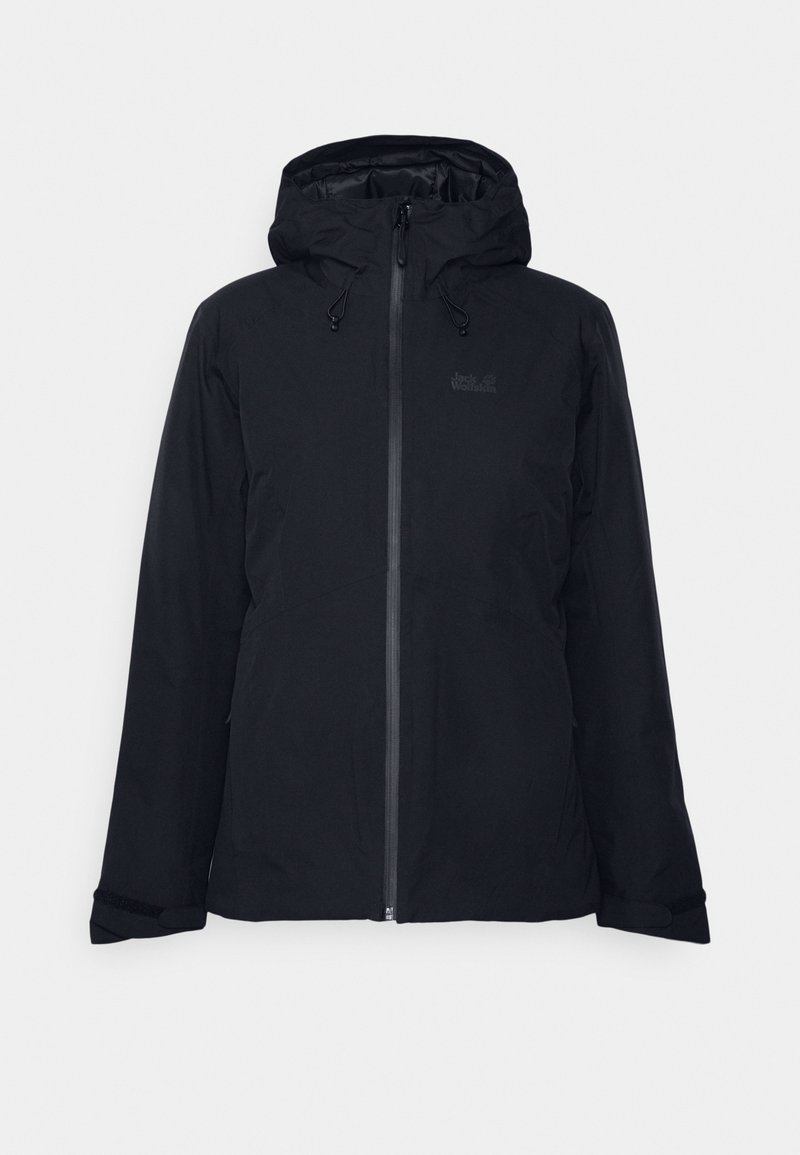 Jack Wolfskin Hardshell-jas zwart